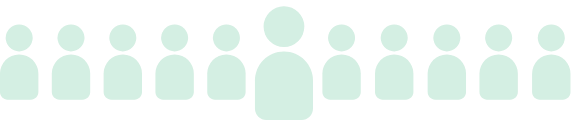 Image of a row of people.